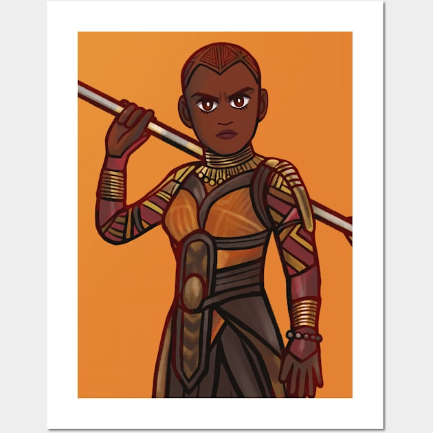 EG Okoye Wall Art by dibujosbymari